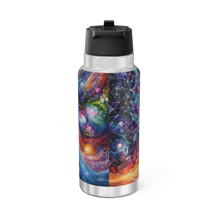 Cosmic Dream Silhouette - Gator Tumbler 32oz - Mug - g(0D·IO) - Silver - 32oz -