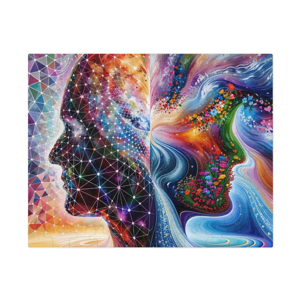 Cosmic Dream Silhouette - Jigsaw Puzzle (100, 252, 500, 1000 pieces) - Puzzle - g(0D·IO) - 9.6" × 8" (110 pcs) - -