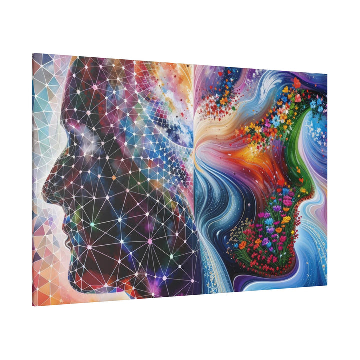 Cosmic Dream Silhouette - Matte Canvas - Canvas - g(0D·IO) - 32" x 32" (Square) - 0.75'' -