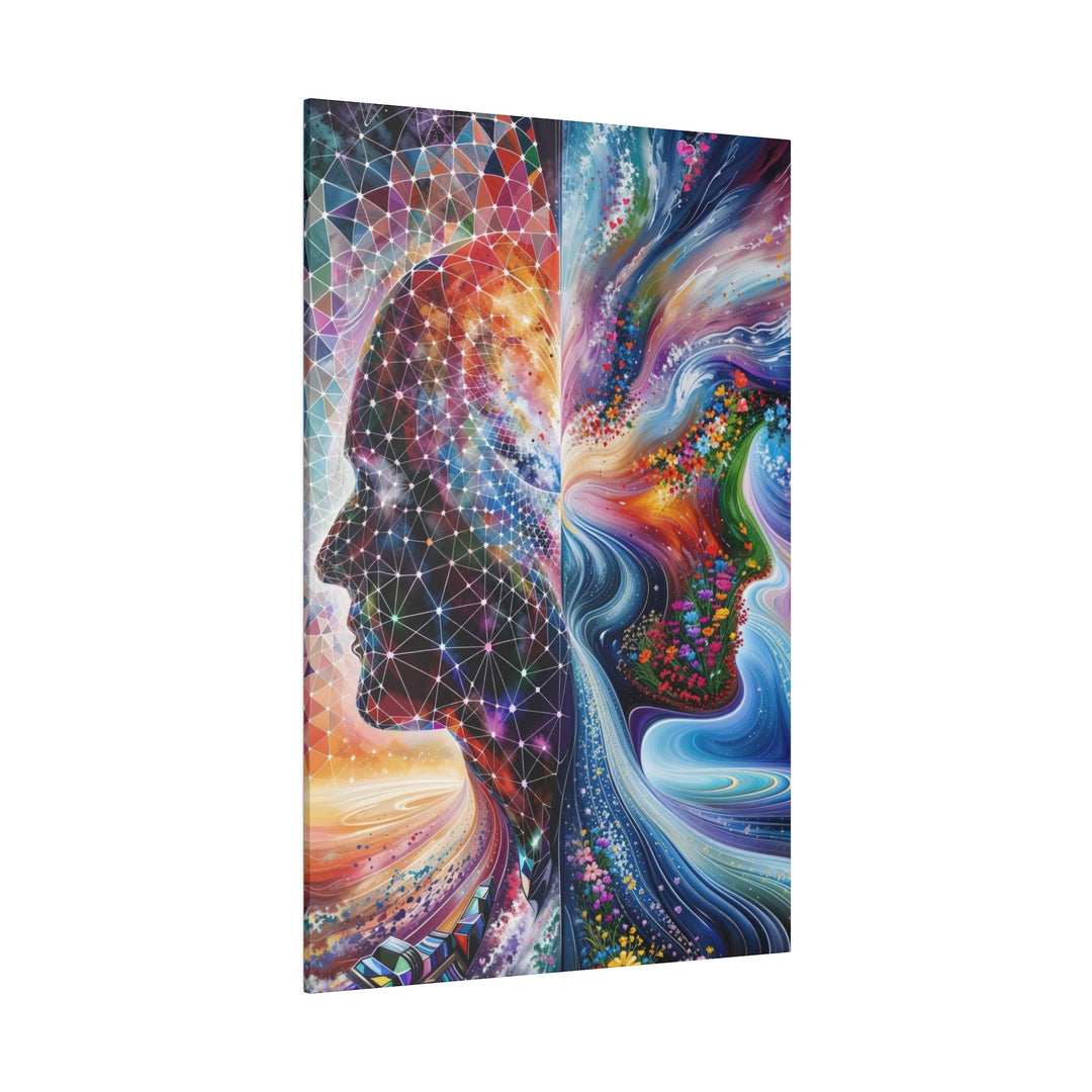 Cosmic Dream Silhouette - Matte Canvas - Canvas - g(0D·IO) - 32" x 32" (Square) - 0.75'' -