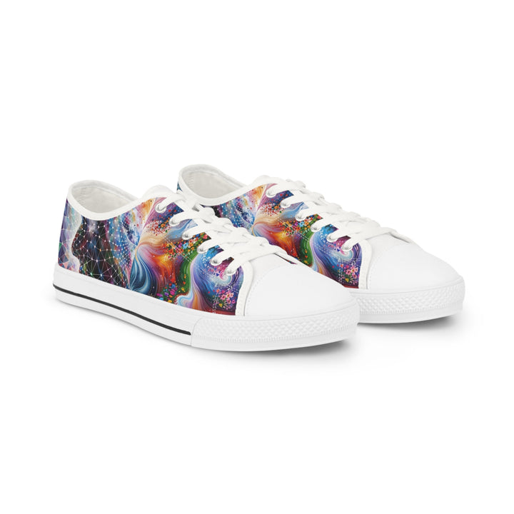 Cosmic Dream Silhouette - Men's Lowtop Sneakers - Shoes - g(0D·IO) - US 5 - White sole -