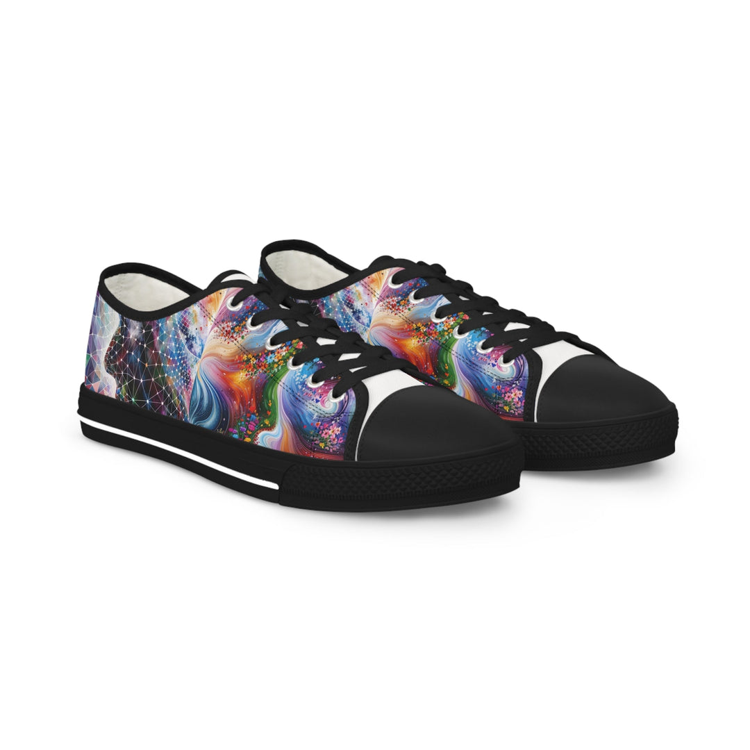 Cosmic Dream Silhouette - Men's Lowtop Sneakers - Shoes - g(0D·IO) - US 5 - Black sole -