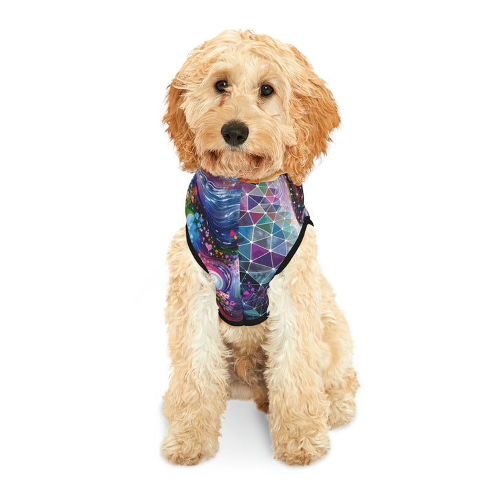 Cosmic Dream Silhouette - Pet Hoodie - Pets - g(0D·IO) - XXS - Black Rib -