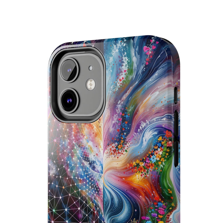 Cosmic Dream Silhouette - Tough Phone Case - Phone Case - g(0D·IO) - iPhone 13 Mini - -