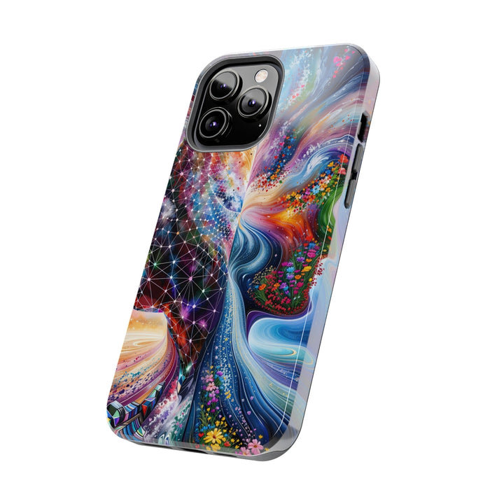 Cosmic Dream Silhouette - Tough Phone Case - Phone Case - g(0D·IO) - iPhone 13 Mini - -