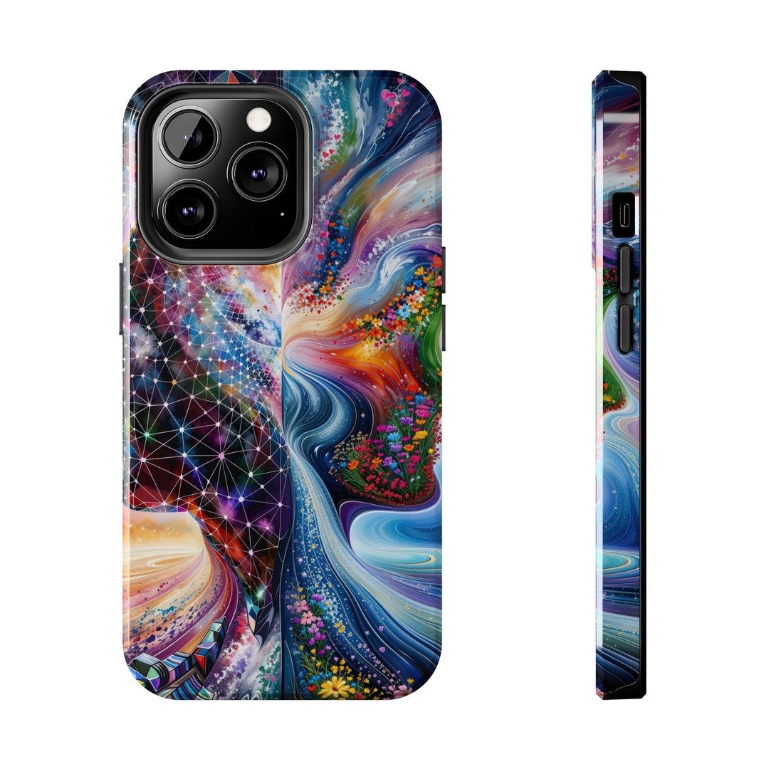 Cosmic Dream Silhouette - Tough Phone Case - Phone Case - g(0D·IO) - iPhone 13 Pro - -