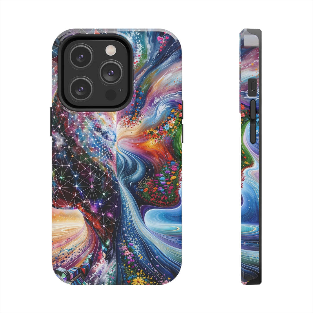 Cosmic Dream Silhouette - Tough Phone Case - Phone Case - g(0D·IO) - iPhone 14 Pro - -