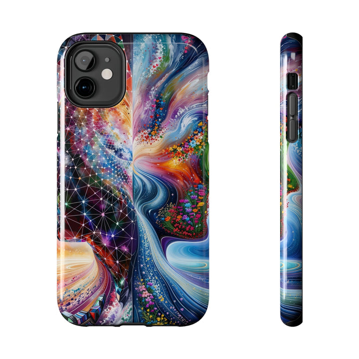 Cosmic Dream Silhouette - Tough Phone Case - Phone Case - g(0D·IO) - iPhone 11 - -