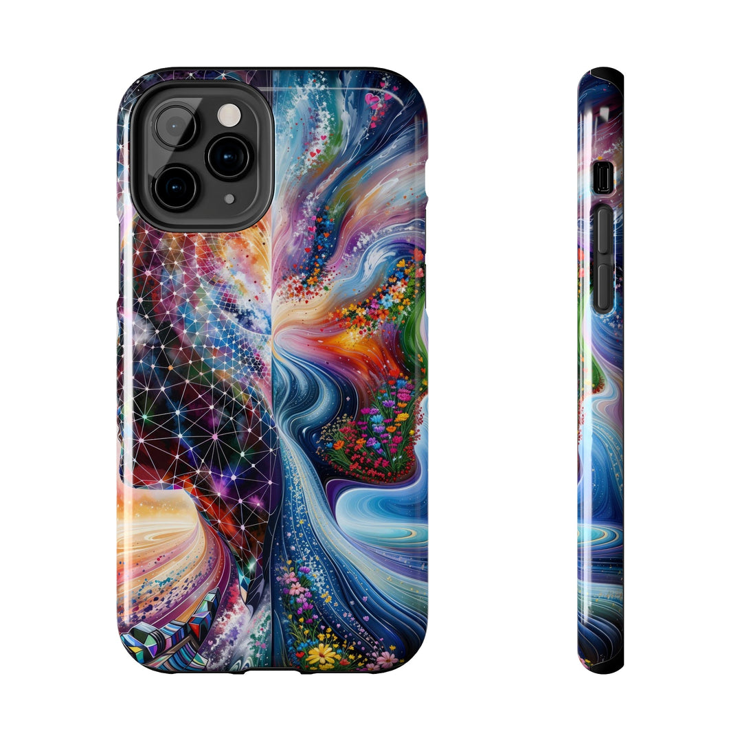 Cosmic Dream Silhouette - Tough Phone Case - Phone Case - g(0D·IO) - iPhone 11 Pro - -