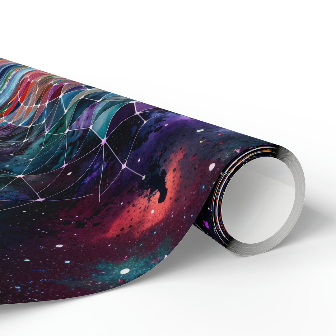 Cosmic Dream Silhouette - Wrapping Paper - Home Decor - g(0D·IO) - 30" x 180" - Matte -