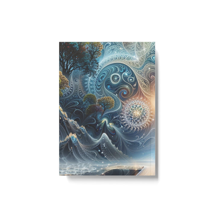 Cosmic Dreamscape Journey - Hard Backed Journal - Paper products - g(0D·IO) - Graph - A5 - White