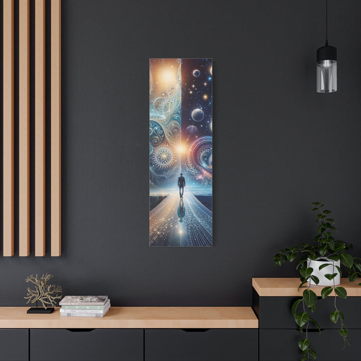 Cosmic Dreamscape Journey - Matte Canvas Print 1.25" - Canvas - g(0D·IO) - 36" x 36" - 1.25" -