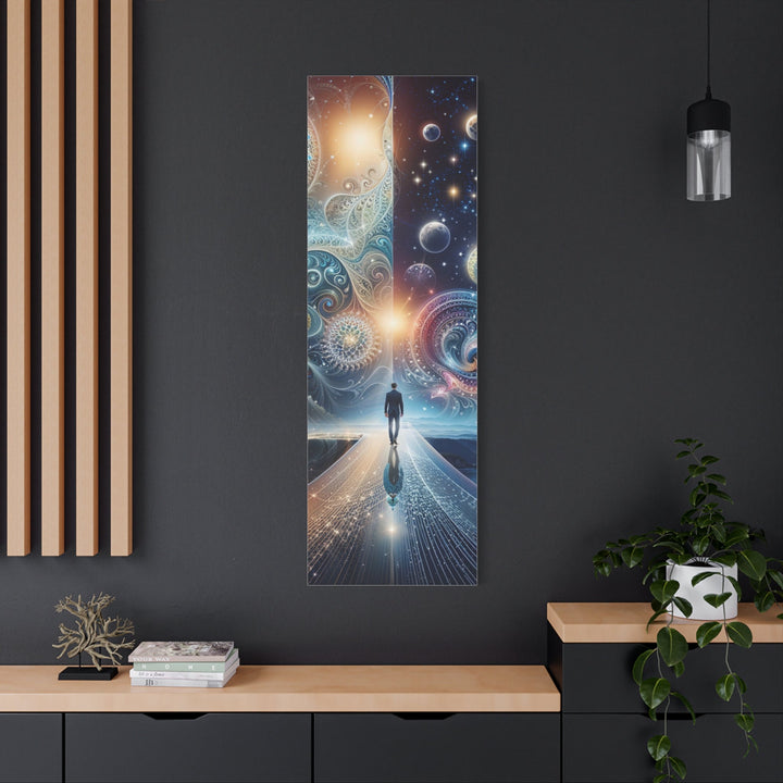 Cosmic Dreamscape Journey - Matte Canvas Print 1.25" - Canvas - g(0D·IO) - 36" x 36" - 1.25" -