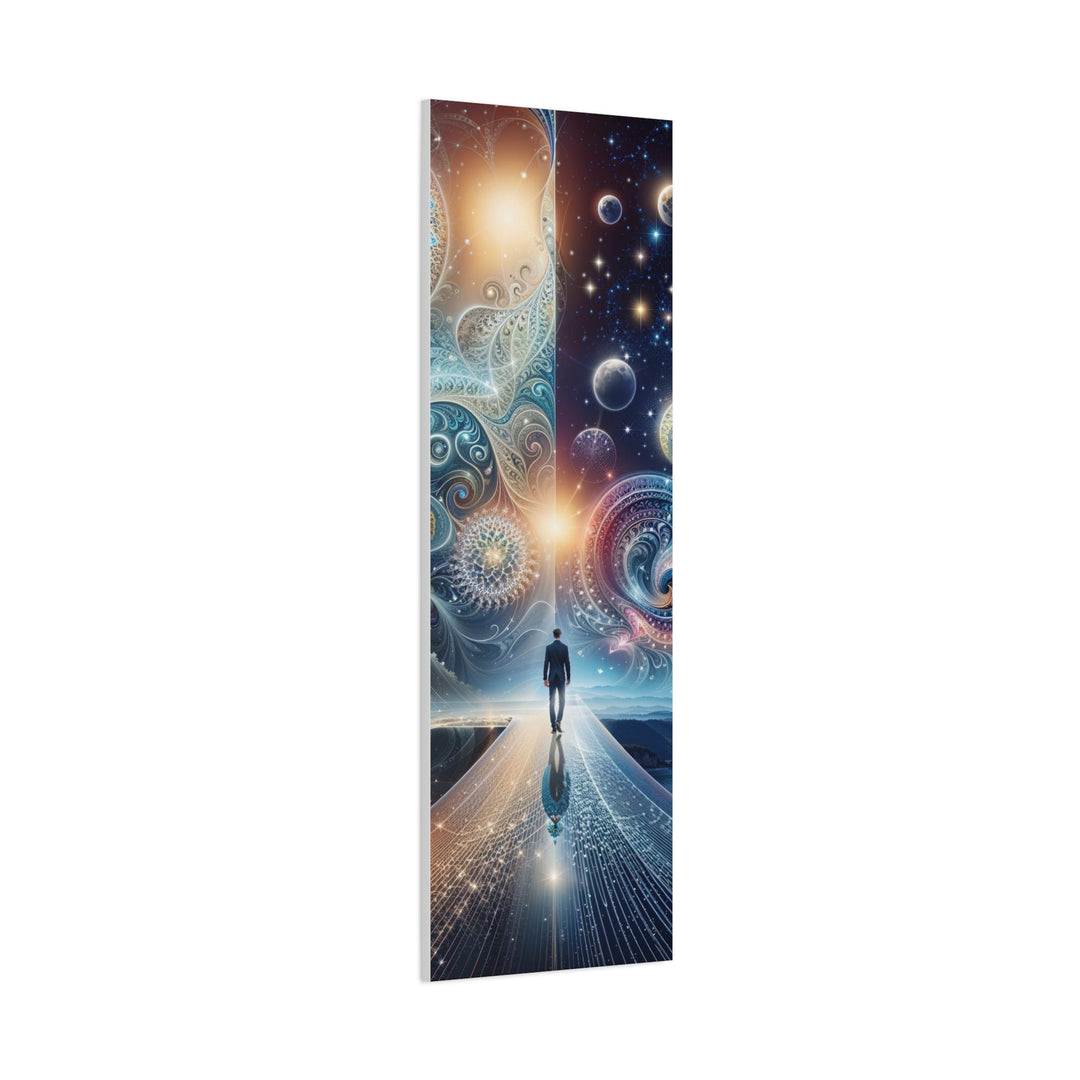 Cosmic Dreamscape Journey - Matte Canvas Print 1.25" - Canvas - g(0D·IO) - 36" x 36" - 1.25" -