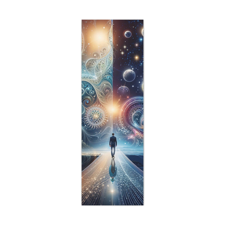 Cosmic Dreamscape Journey - Matte Canvas Print 1.25" - Canvas - g(0D·IO) - 16" x 48" (Vertical) - 1.25" -