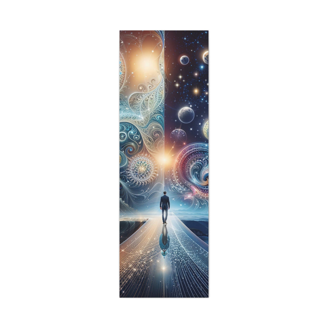 Cosmic Dreamscape Journey - Matte Canvas Print 1.25" - Canvas - g(0D·IO) - 20" x 60" (Vertical) - 1.25" -