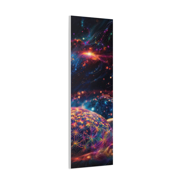 Cosmic Energy Blossom - Matte Canvas Print 1.25" - Canvas - g(0D·IO) - 36" x 36" - 1.25" -