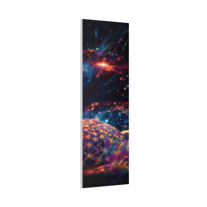 Cosmic Energy Blossom - Matte Canvas Print 1.25" - Canvas - g(0D·IO) - 36" x 36" - 1.25" -