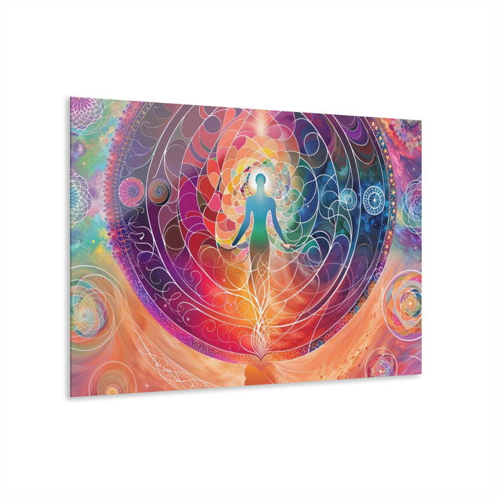 Cosmic Energy Flow - Acrylic Prints (French Cleat Hanging) - Home Decor - g(0D·IO) - 36" x 24" (Horizontal) - 0.25'' -