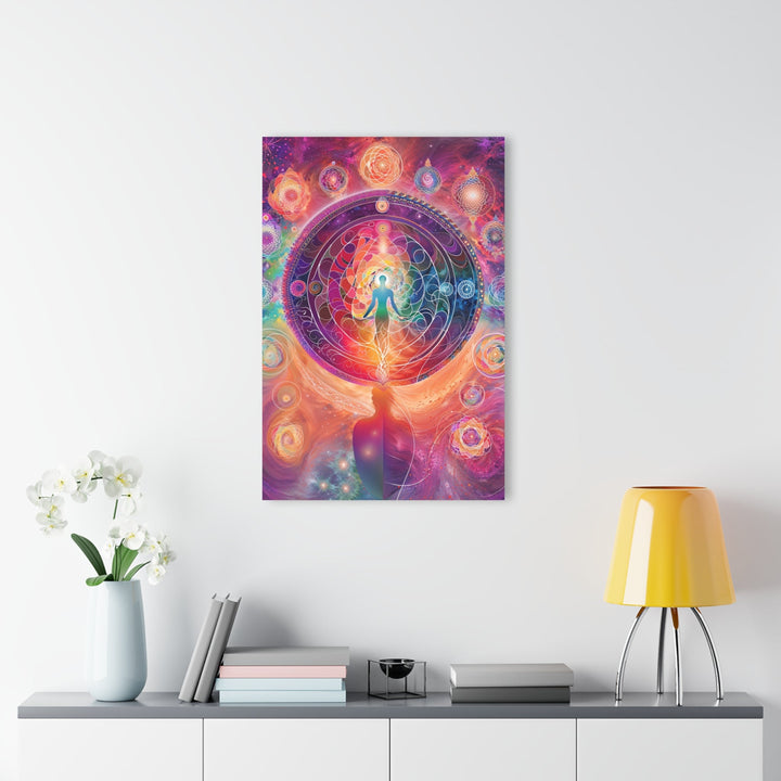 Cosmic Energy Flow - Acrylic Prints (French Cleat Hanging) - Home Decor - g(0D·IO) - 24" x 36" (Vertical) - 0.25'' -