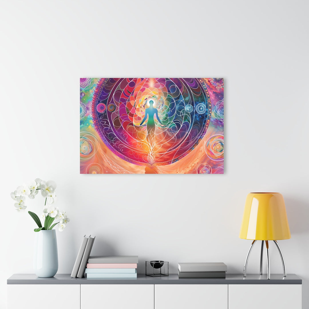 Cosmic Energy Flow - Acrylic Prints (French Cleat Hanging) - Home Decor - g(0D·IO) - 24" x 36" (Vertical) - 0.25'' -