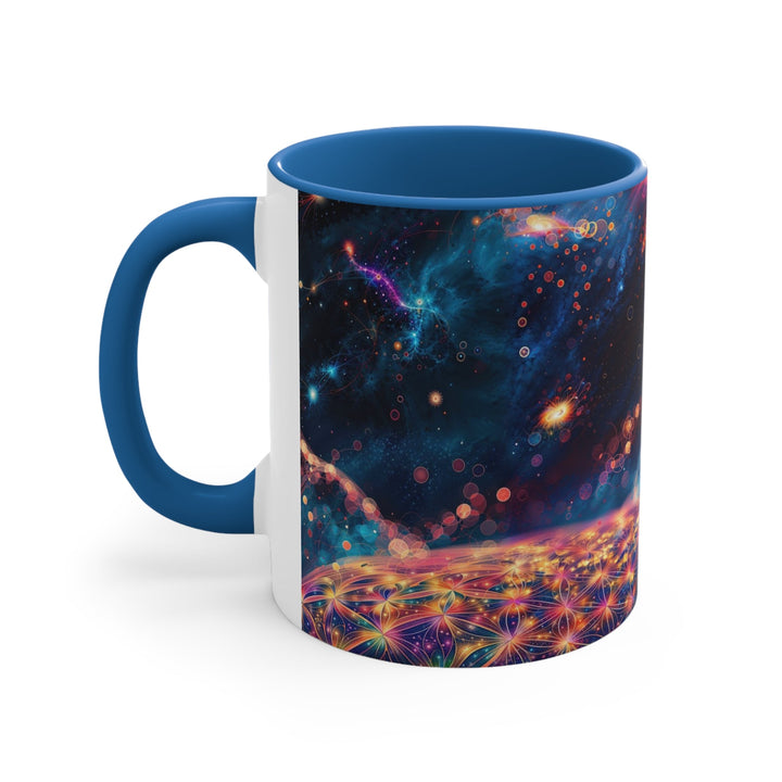 Cosmic Energy Tapestry - Accent Coffee Mug - Mug - g(0D·IO) - Pink - 11oz -