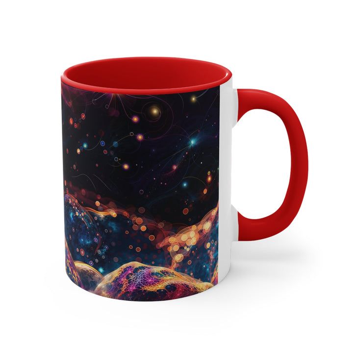 Cosmic Energy Tapestry - Accent Coffee Mug - Mug - g(0D·IO) - Pink - 11oz -