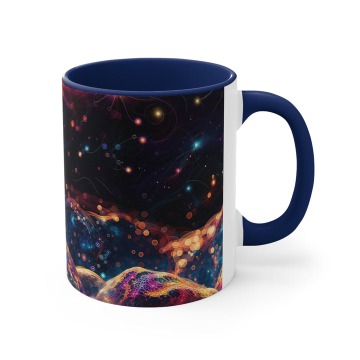 Cosmic Energy Tapestry - Accent Coffee Mug - Mug - g(0D·IO) - Pink - 11oz -