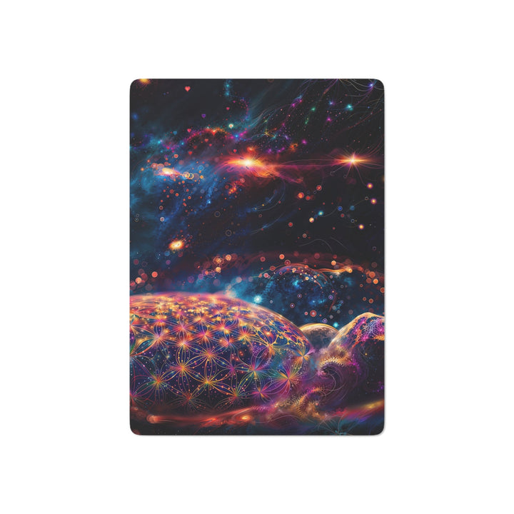 Cosmic Energy Tapestry - Poker Cards - Paper products - g(0D·IO) - 2.47" x 3.47" - White - Semi Glossy