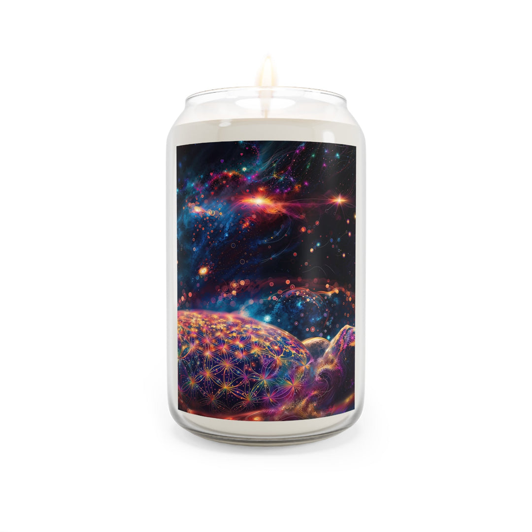 Cosmic Energy Tapestry - Scented Candle - Home Decor - g(0D·IO) - Comfort Spice - 13.75oz -