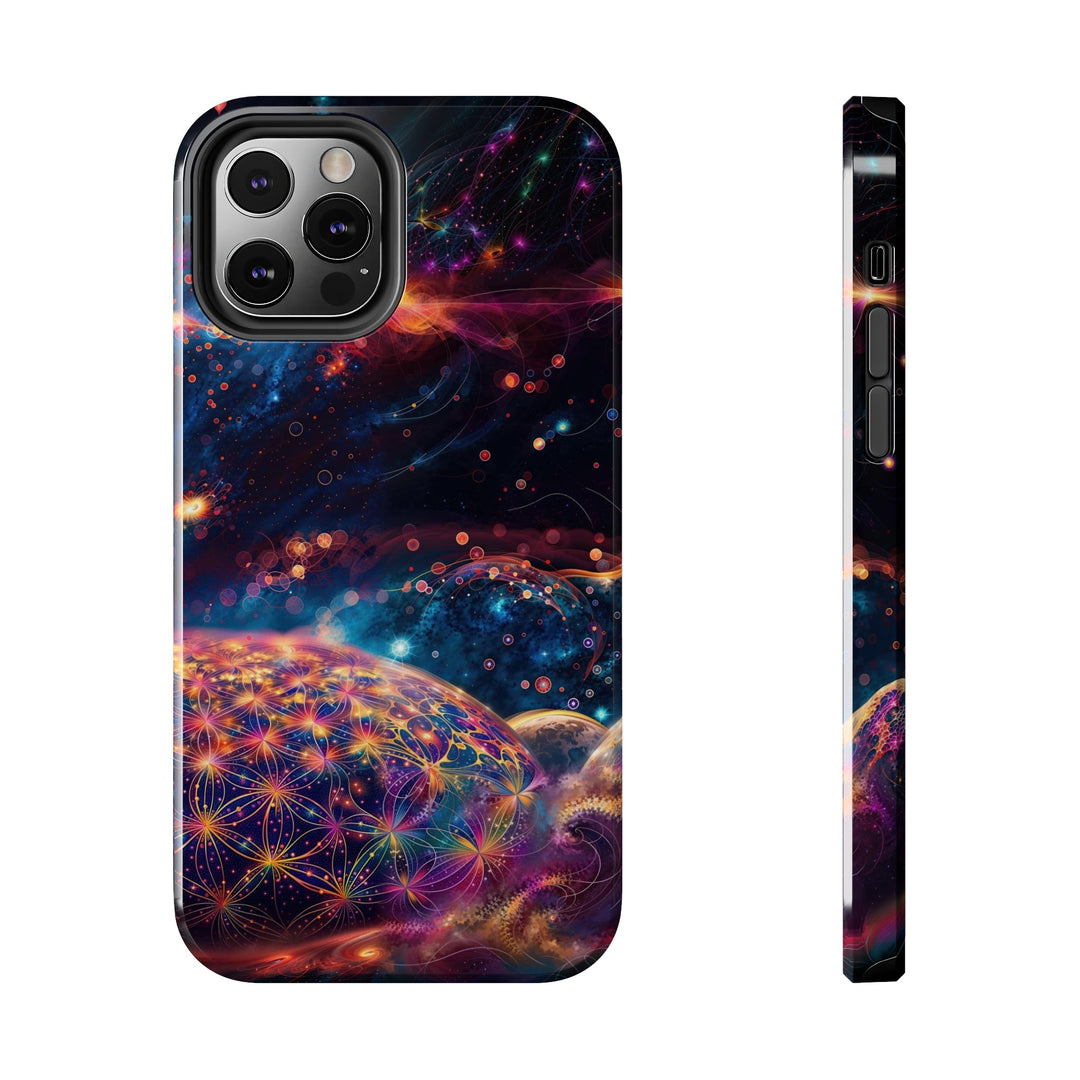 Cosmic Energy Tapestry - Tough Phone Case - Phone Case - g(0D·IO) - iPhone 12 Pro - -