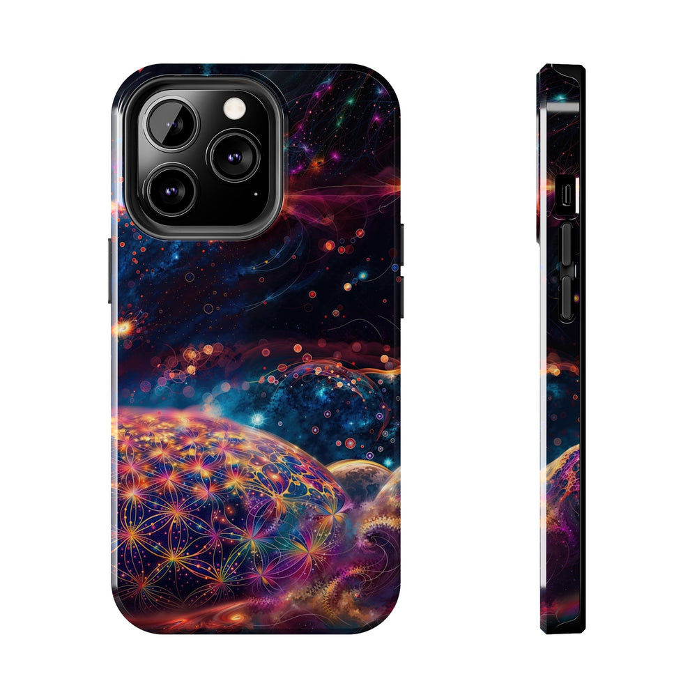 Cosmic Energy Tapestry - Tough Phone Case - Phone Case - g(0D·IO) - iPhone 13 Pro - -