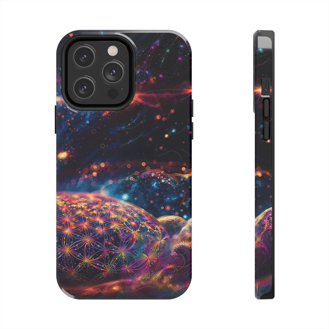 Cosmic Energy Tapestry - Tough Phone Case - Phone Case - g(0D·IO) - iPhone 14 Pro Max - -