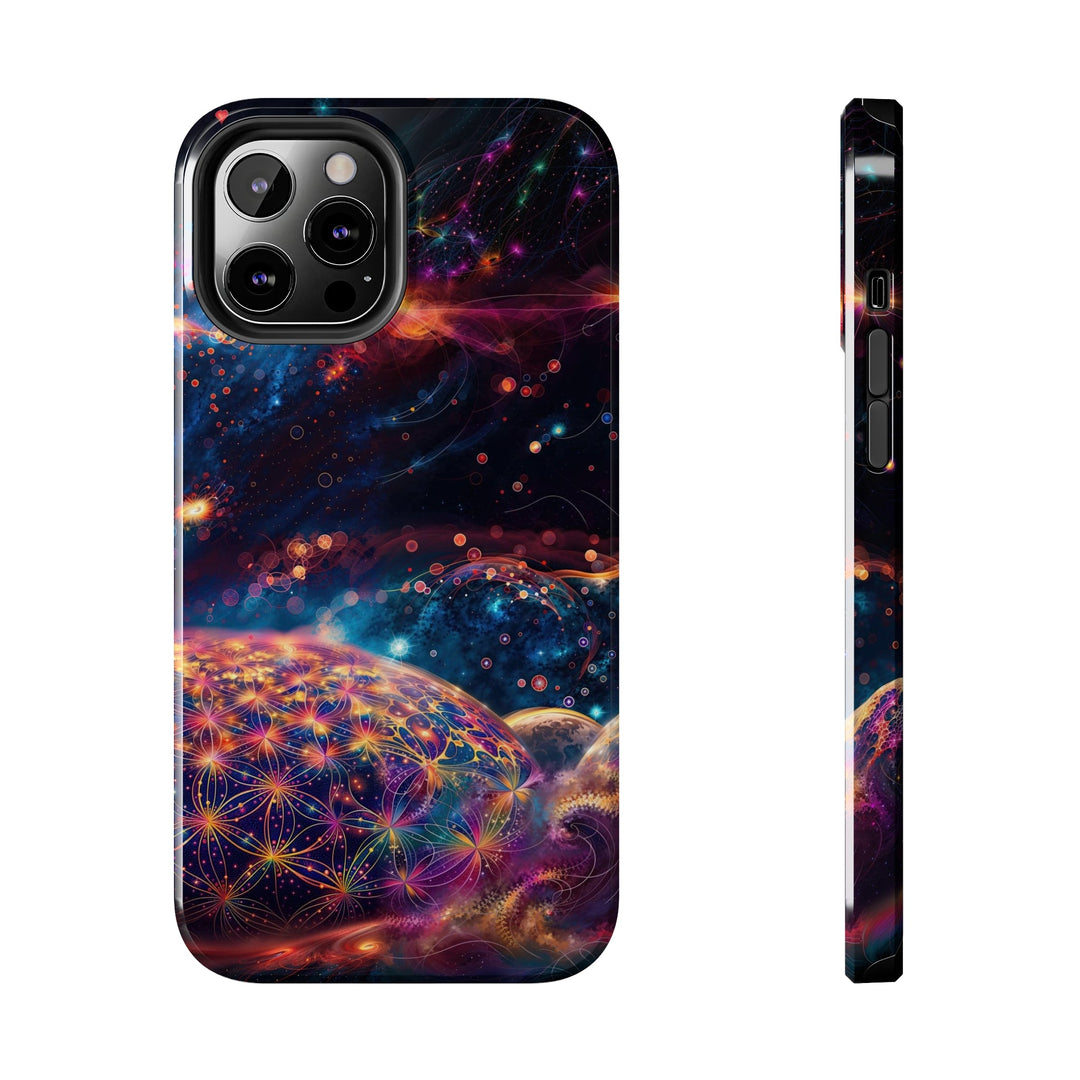 Cosmic Energy Tapestry - Tough Phone Case - Phone Case - g(0D·IO) - iPhone 12 Pro Max - -