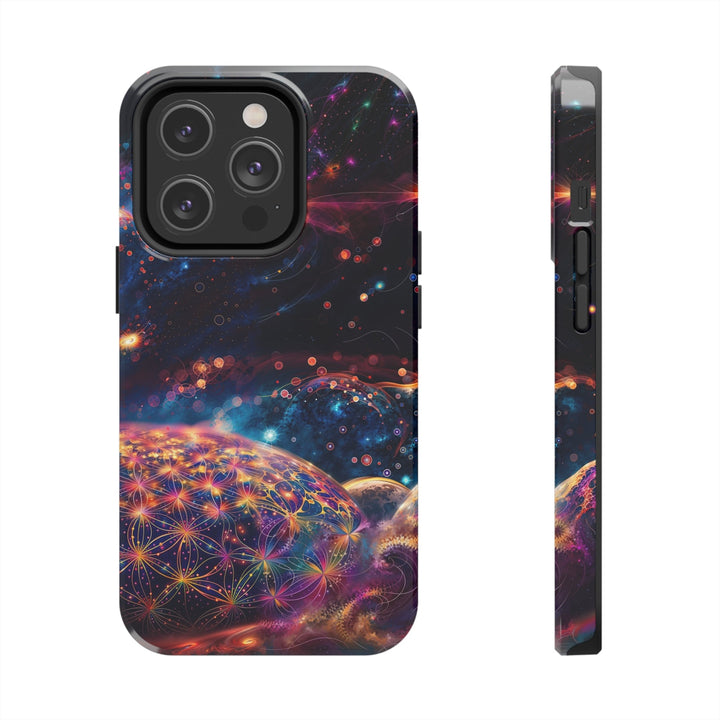 Cosmic Energy Tapestry - Tough Phone Case - Phone Case - g(0D·IO) - iPhone 14 Pro - -