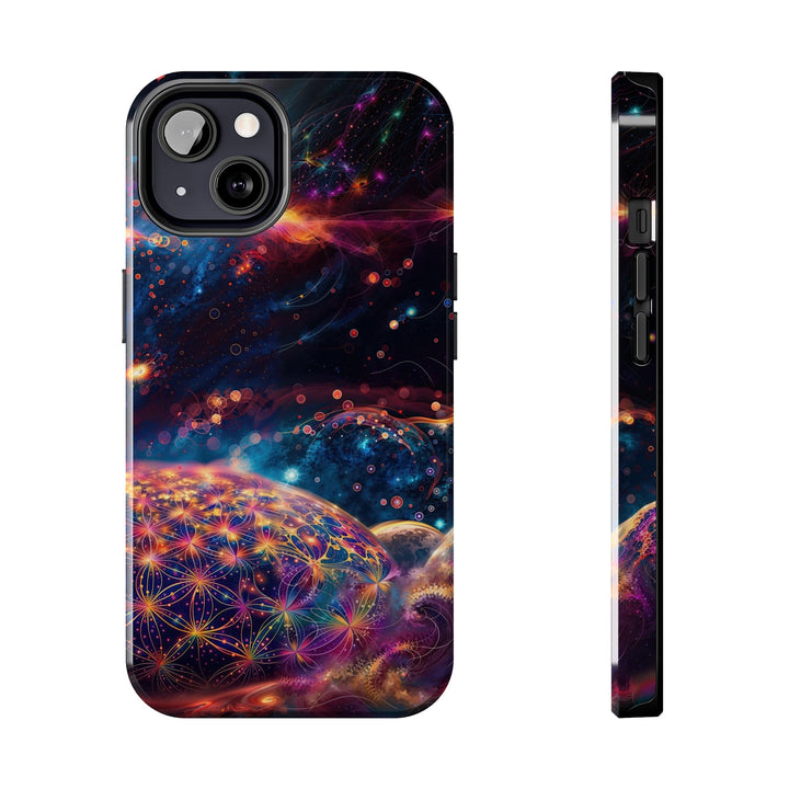 Cosmic Energy Tapestry - Tough Phone Case - Phone Case - g(0D·IO) - iPhone 13 - -