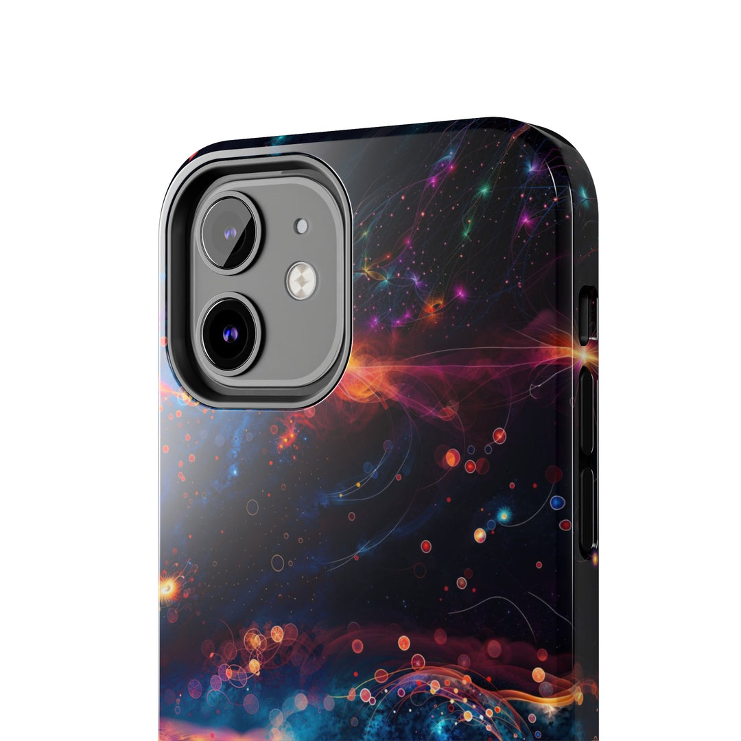 Cosmic Energy Tapestry - Tough Phone Case - Phone Case - g(0D·IO) - iPhone 13 Mini - -