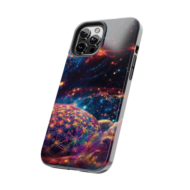 Cosmic Energy Tapestry - Tough Phone Case - Phone Case - g(0D·IO) - iPhone 13 Mini - -