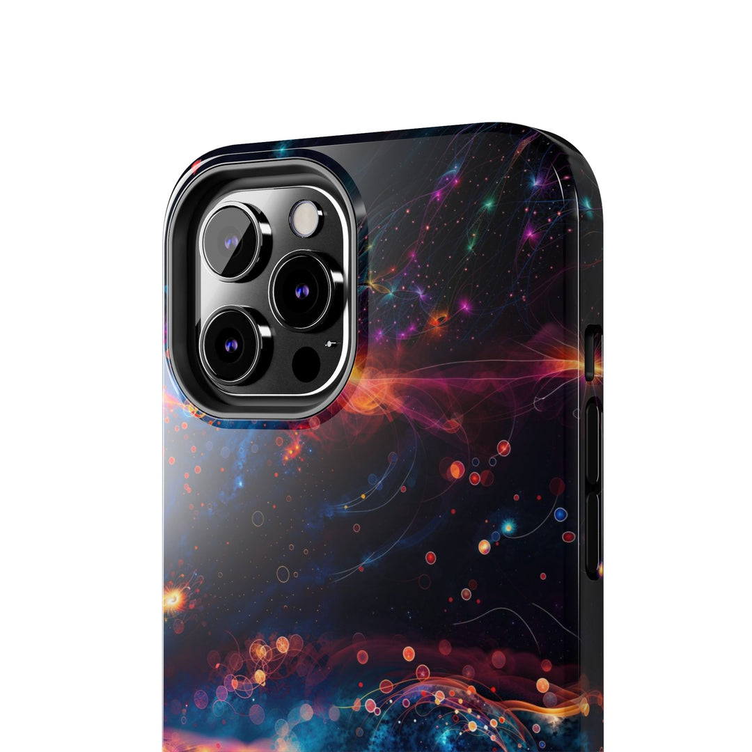 Cosmic Energy Tapestry - Tough Phone Case - Phone Case - g(0D·IO) - iPhone 13 Mini - -