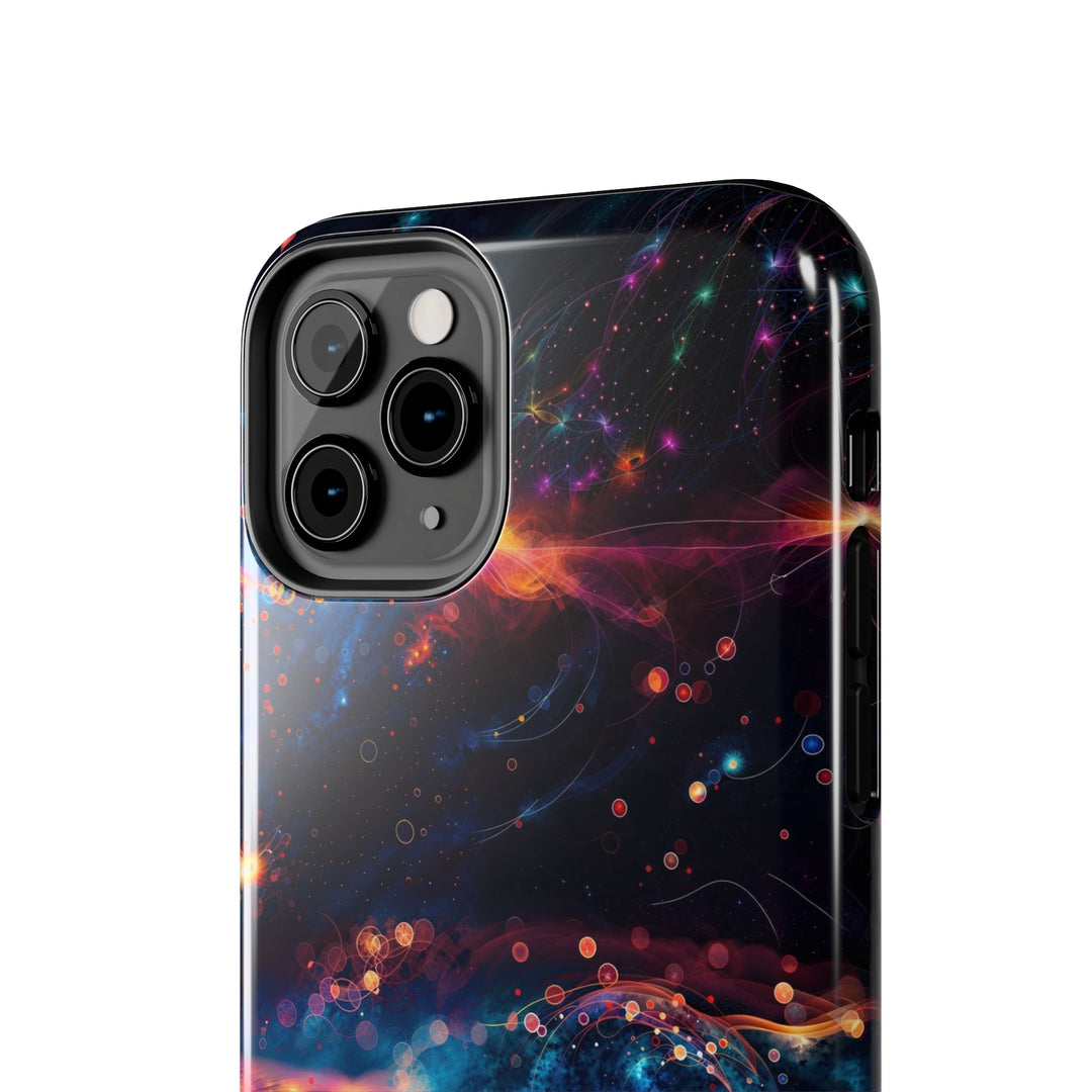 Cosmic Energy Tapestry - Tough Phone Case - Phone Case - g(0D·IO) - iPhone 13 Mini - -