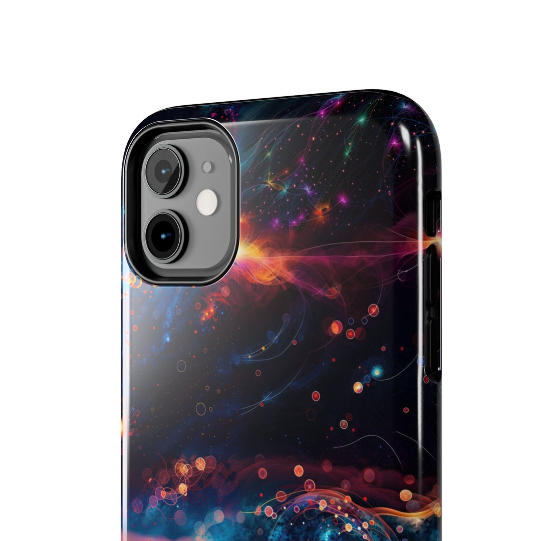 Cosmic Energy Tapestry - Tough Phone Case - Phone Case - g(0D·IO) - iPhone 13 Mini - -