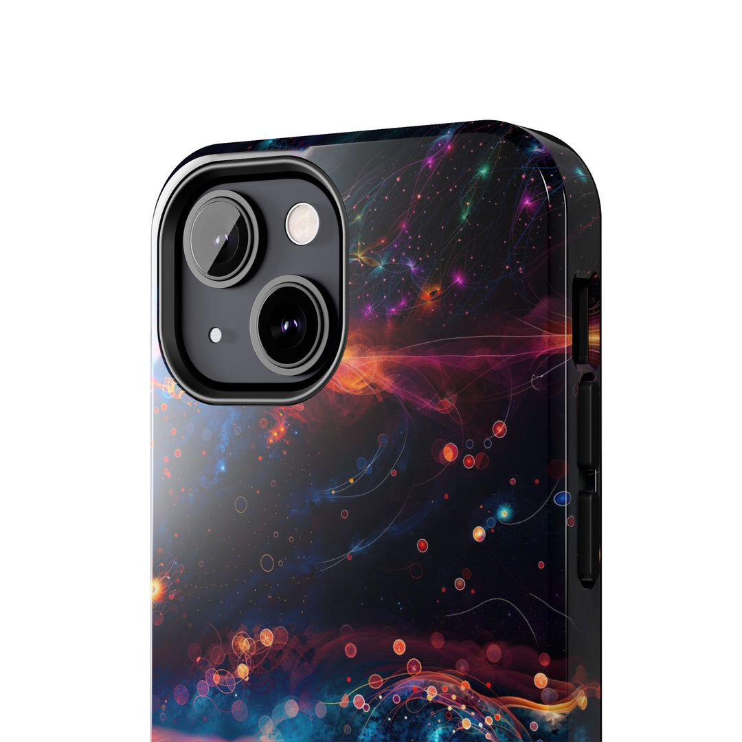 Cosmic Energy Tapestry - Tough Phone Case - Phone Case - g(0D·IO) - iPhone 13 Mini - -