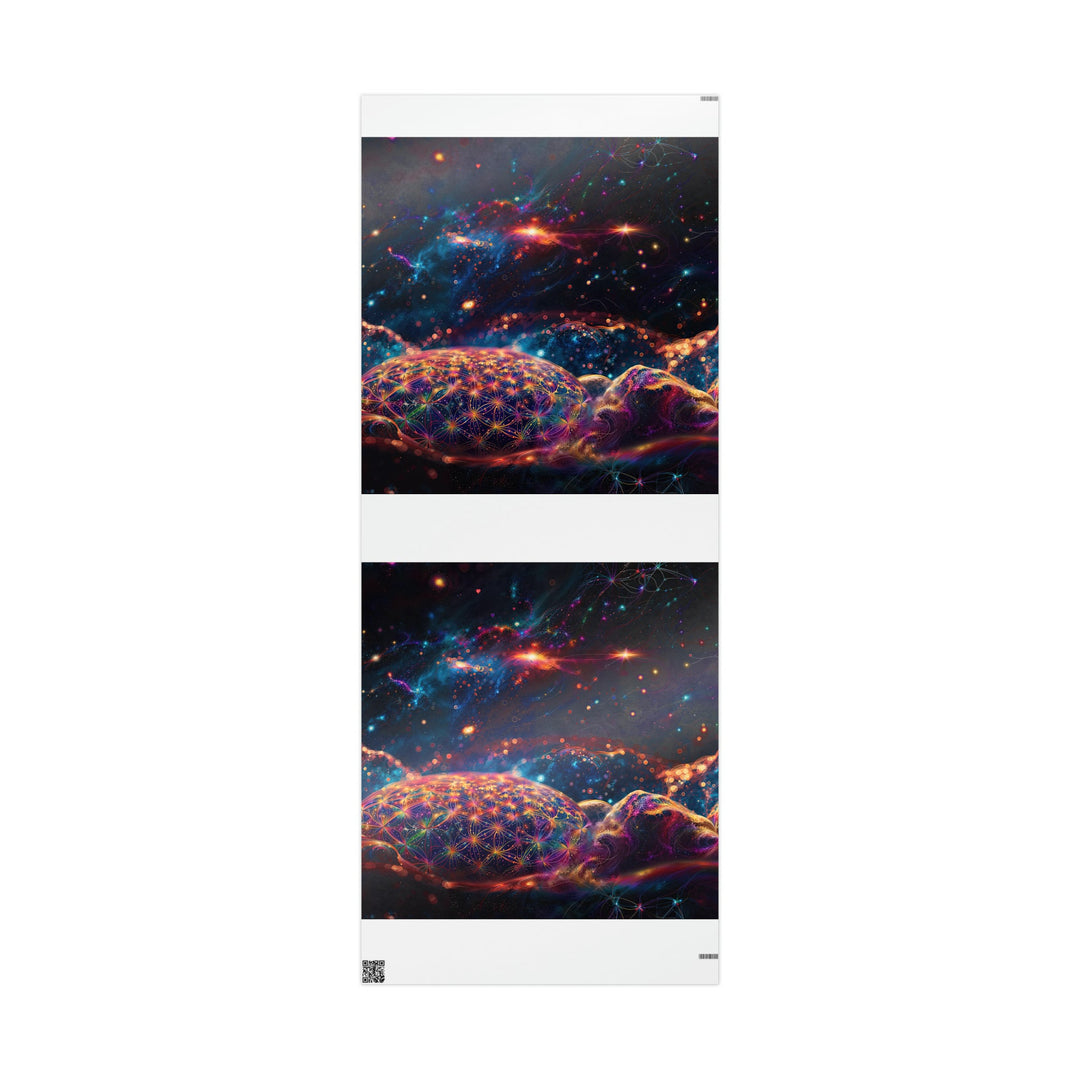Cosmic Energy Tapestry - Wrapping Paper - Home Decor - g(0D·IO) - 30'' x 72'' - Glossy -