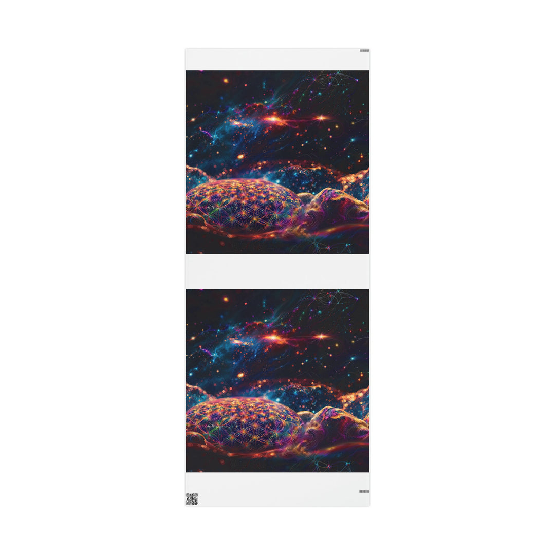 Cosmic Energy Tapestry - Wrapping Paper - Home Decor - g(0D·IO) - 30'' x 72'' - Matte -