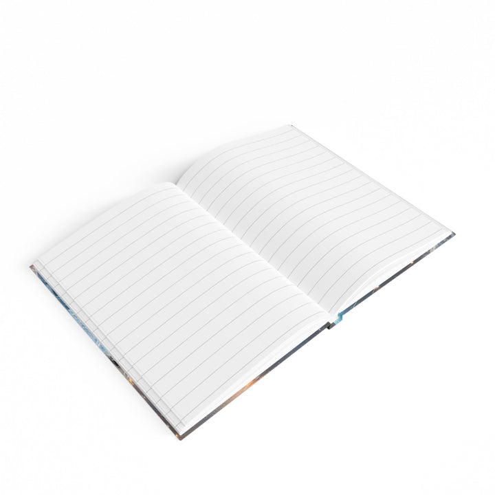 Cosmic Essence Portal - Hard Backed Journal - Paper products - g(0D·IO) - Graph - A5 - White