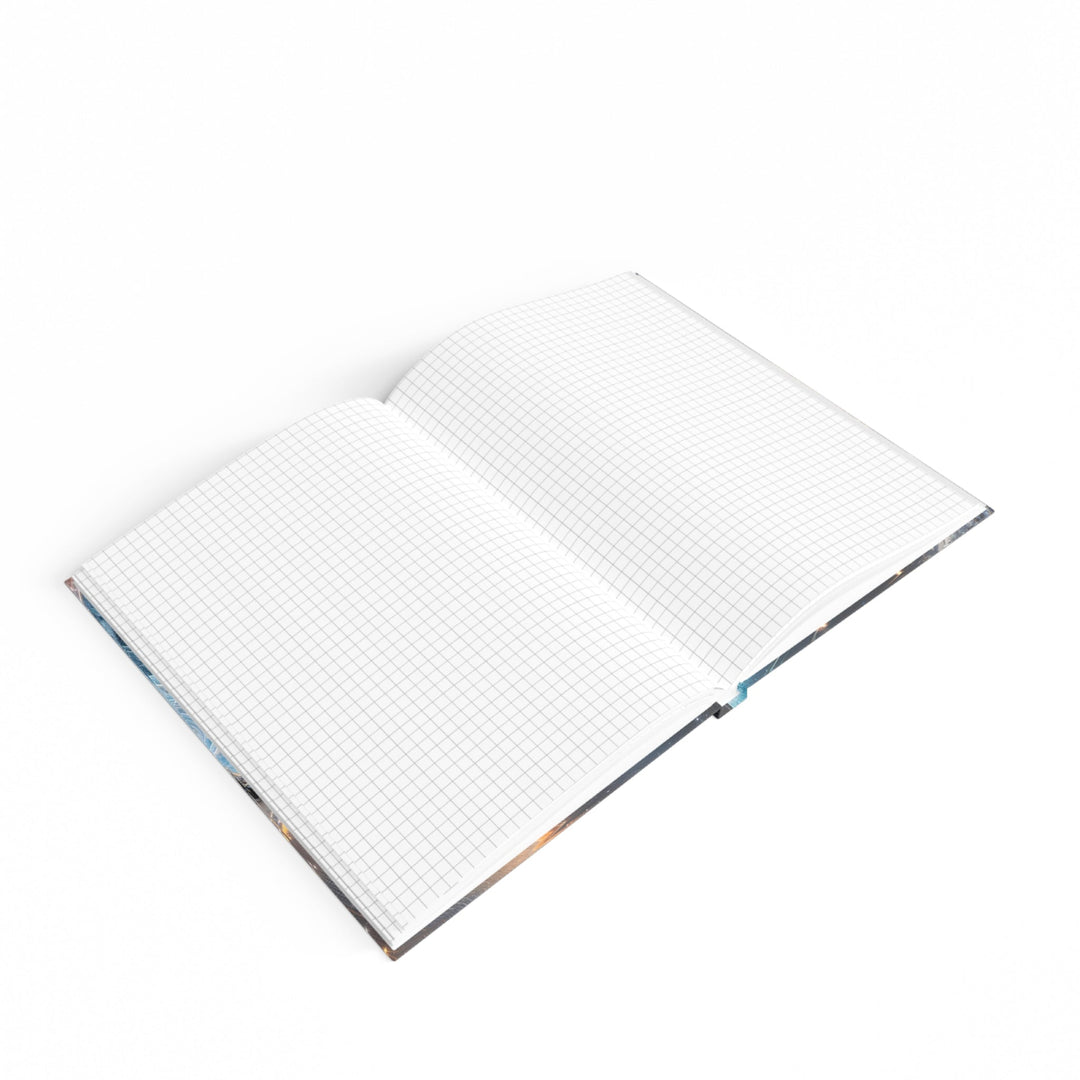 Cosmic Essence Portal - Hard Backed Journal - Paper products - g(0D·IO) - Graph - A5 - White