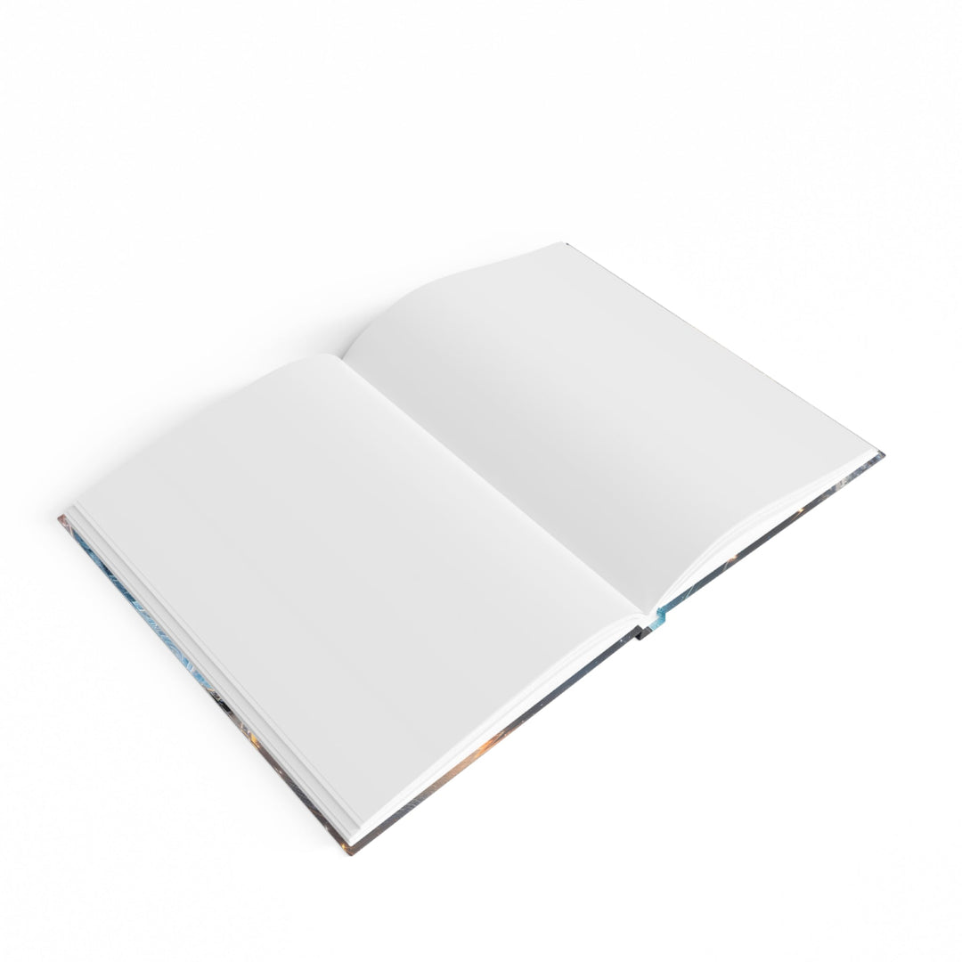 Cosmic Essence Portal - Hard Backed Journal - Paper products - g(0D·IO) - Graph - A5 - White