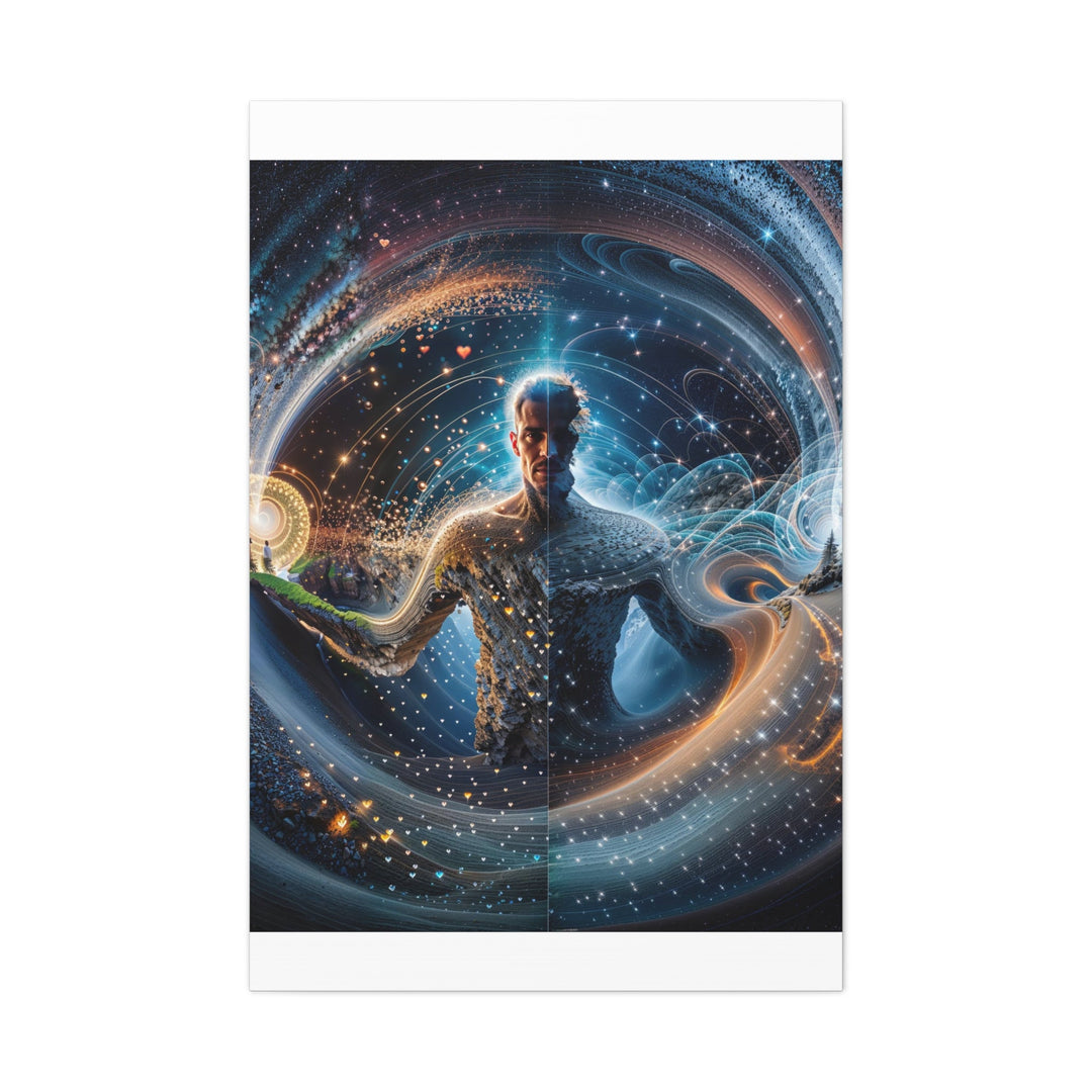 Cosmic Essence Portal - Matte Canvas Print 1.25" - Canvas - g(0D·IO) - 32″ x 48″ (Vertical) - 1.25" -