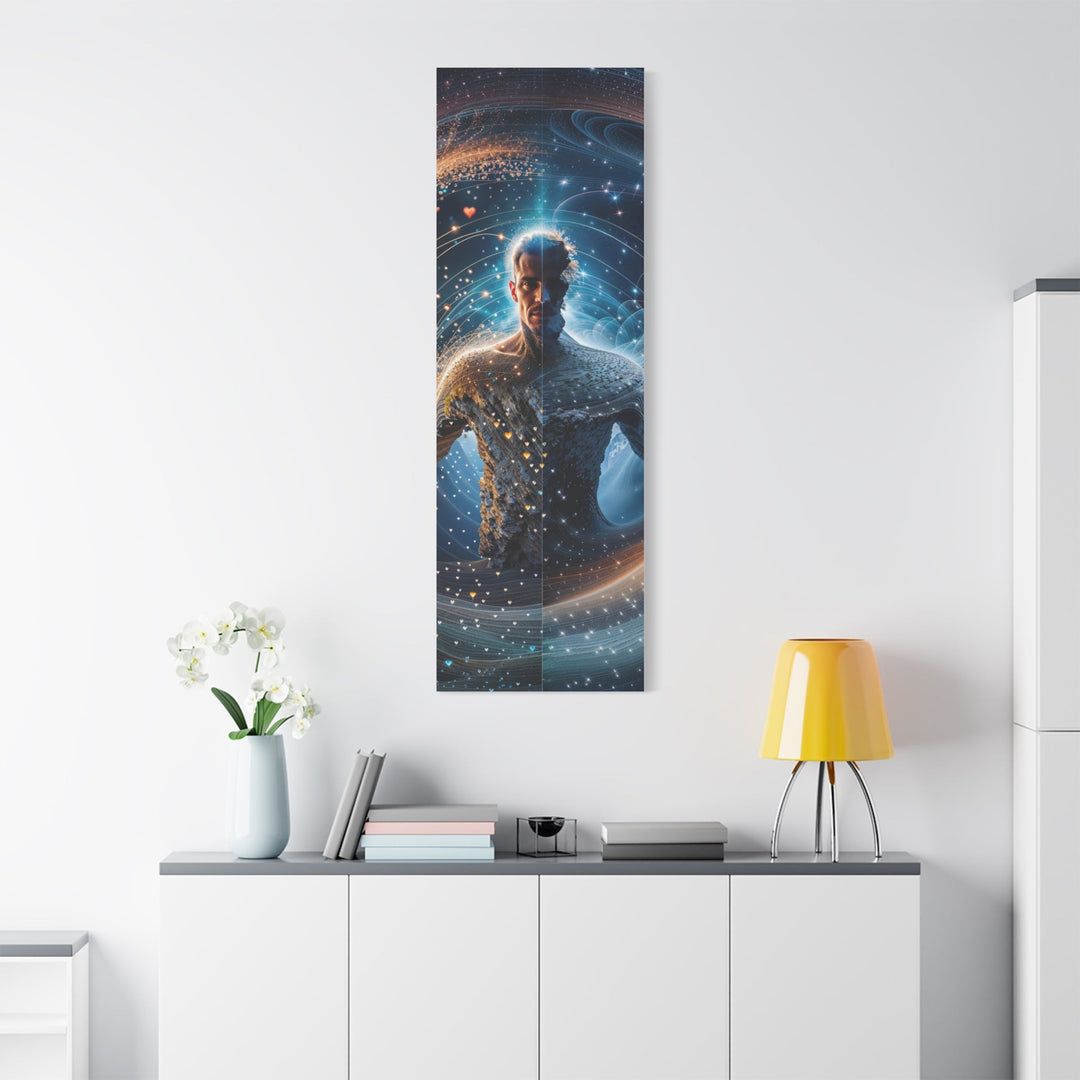 Cosmic Essence Portal - Matte Canvas Print 1.25" - Canvas - g(0D·IO) - 36" x 36" - 1.25" -