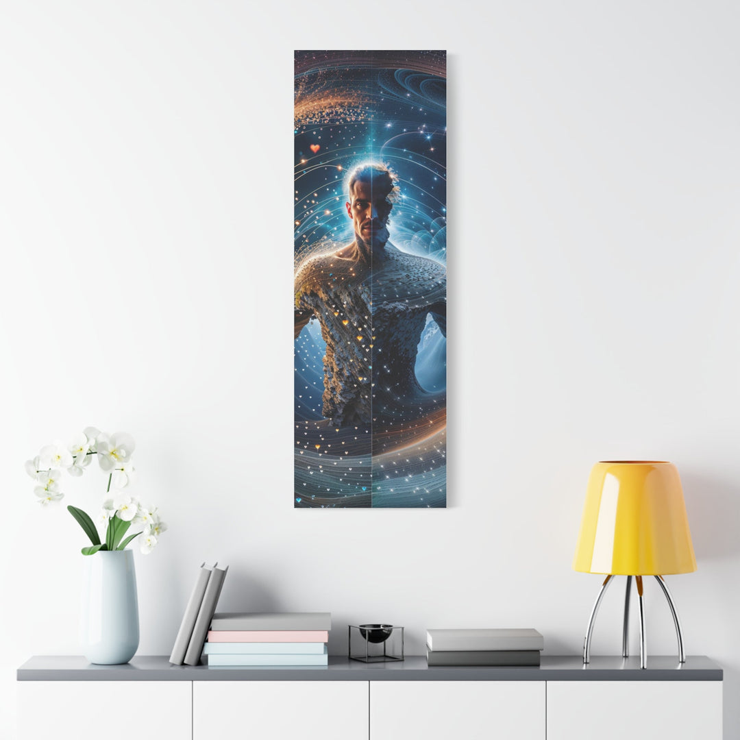 Cosmic Essence Portal - Matte Canvas Print 1.25" - Canvas - g(0D·IO) - 36" x 36" - 1.25" -